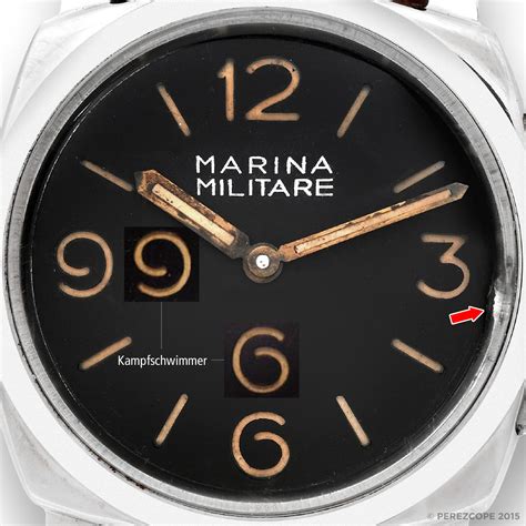 panerai dial font